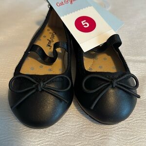 CAT AND JACK BLACK DRESS SHOES